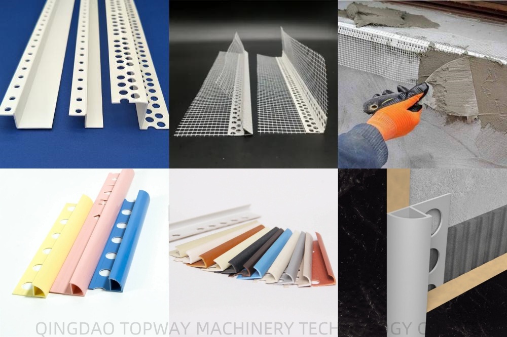 PVC Corner Bead Wall Edge Protection Strip Profile Extrusion Line