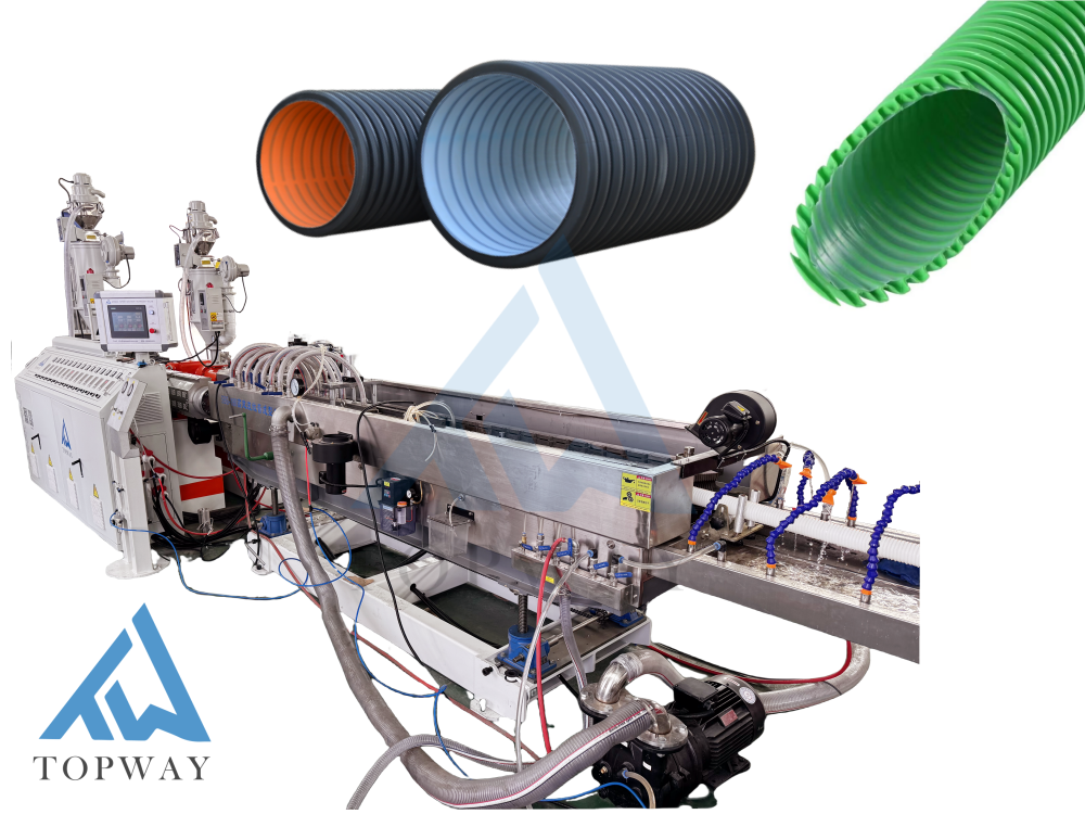 Double Wall Corrugated Pipe Machine Double Wall Corrugated Pipe Machine