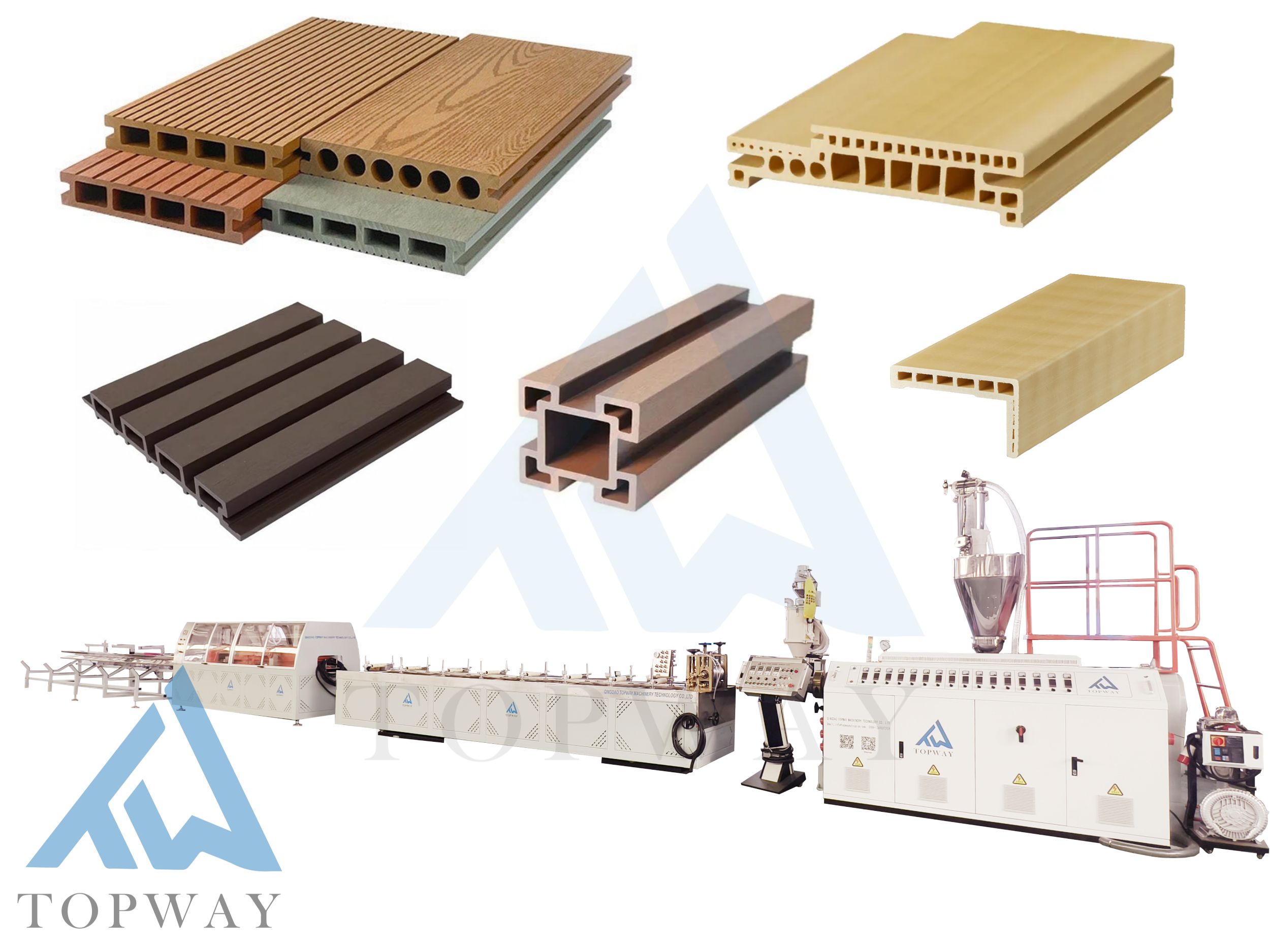 PE/PVC WPC Profile Production Line PE/PVC WPC Profile Production Line