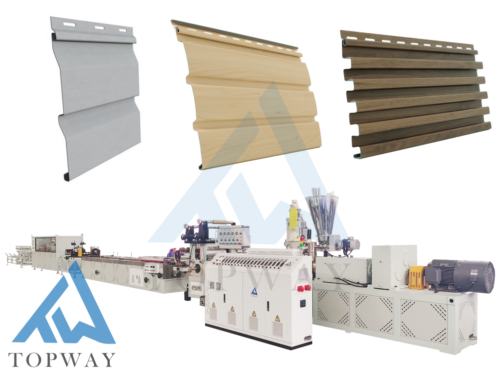 PVC Soffit Panel / PVC Vinyl Panel Extrusion Machine PVC Soffit Panel / PVC Vinyl Panel Extrusion Machine