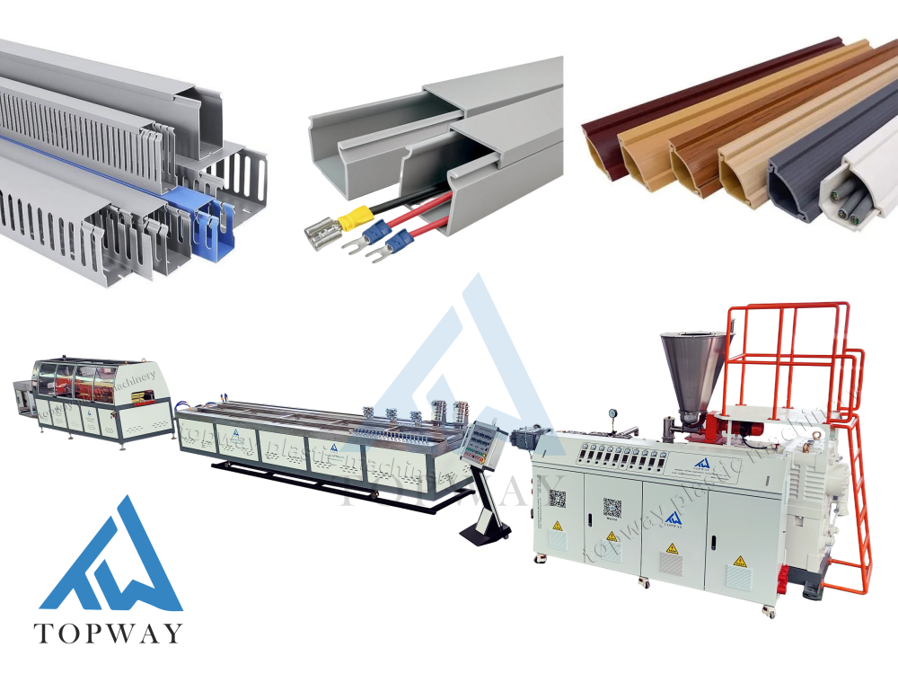 PVC Electric Cable Trunking Profile Production Line