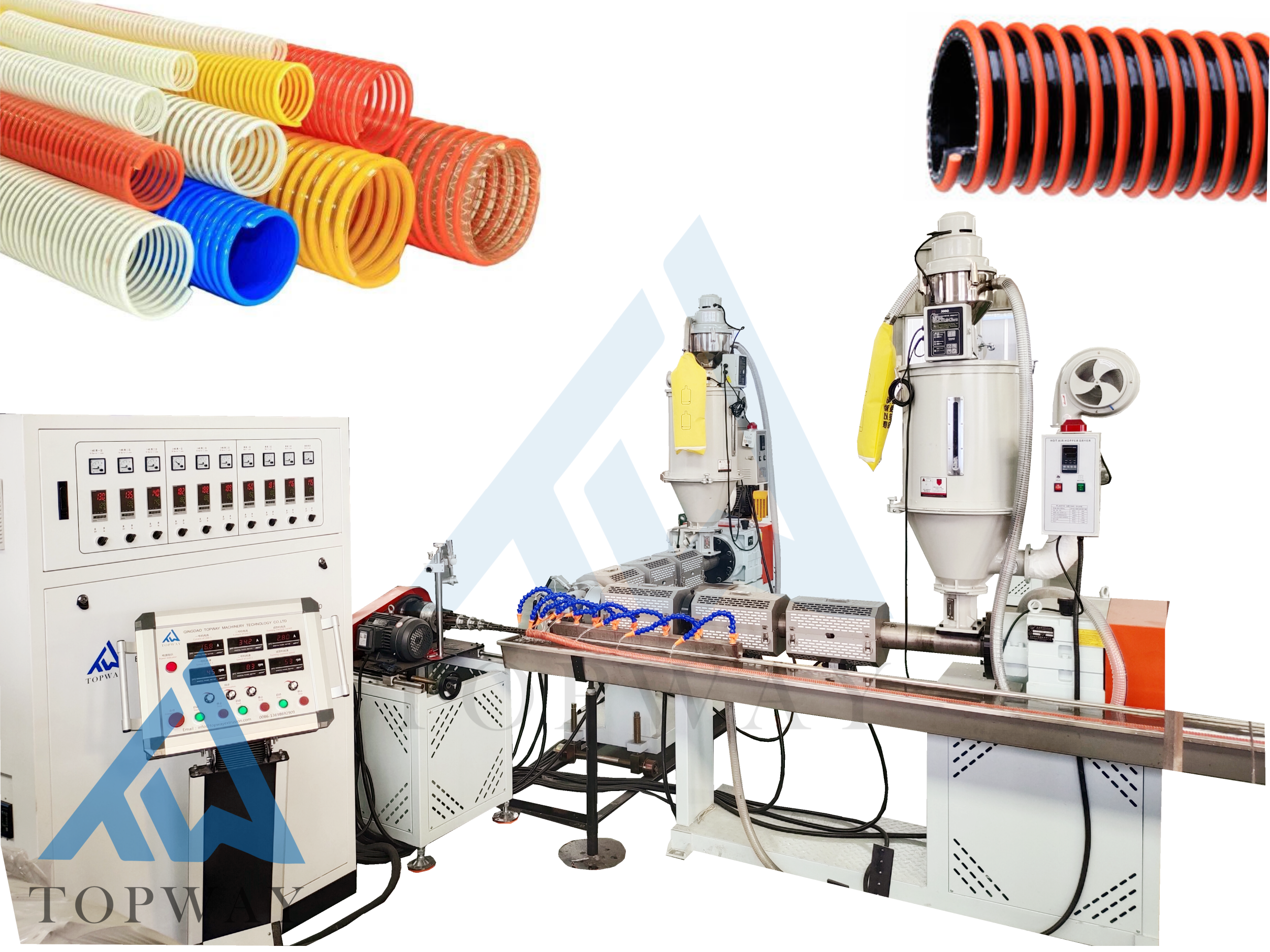 PVC Spiral Suction Hose Machine