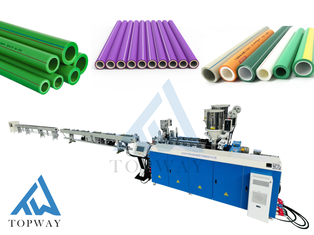 High Speed 3 Layers PPR Pipe Production Line 20-63mm