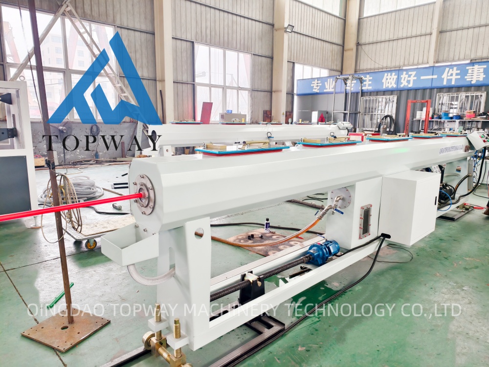 PE Electric Sheath Hose Threading Wire Pipe Extrusion Machine