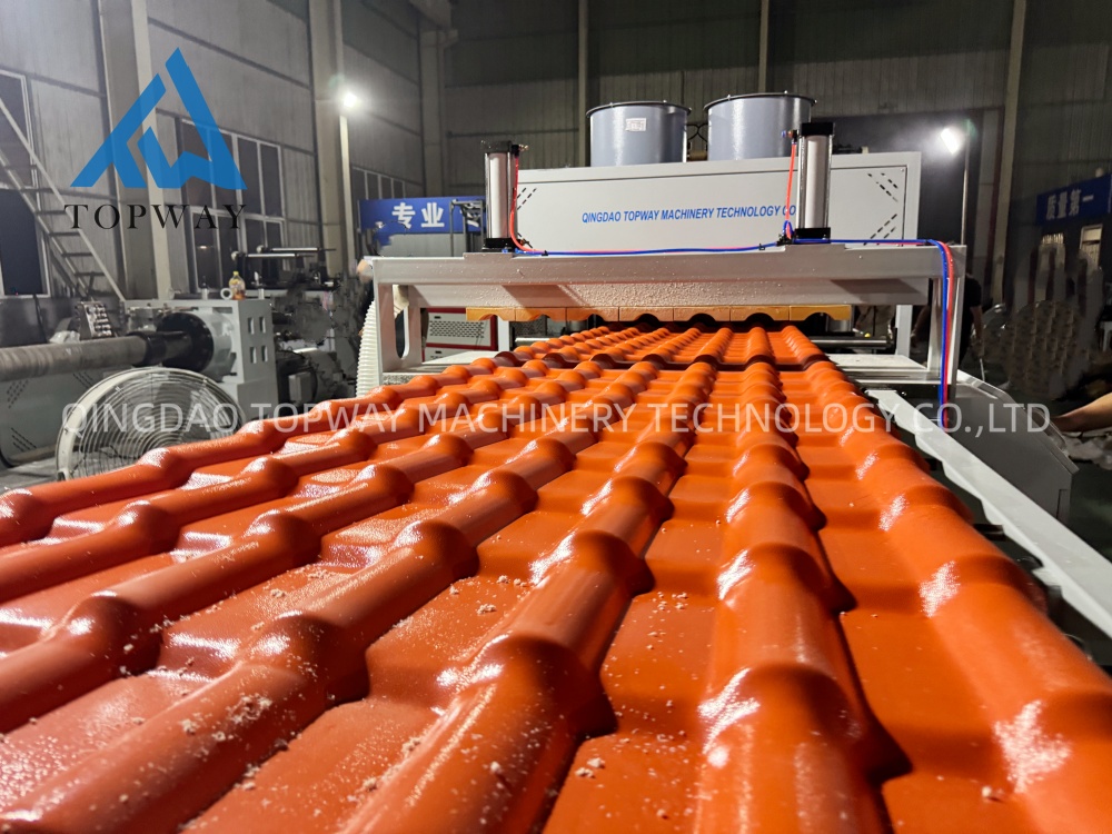 ASA PVC Roof Tile Production Line