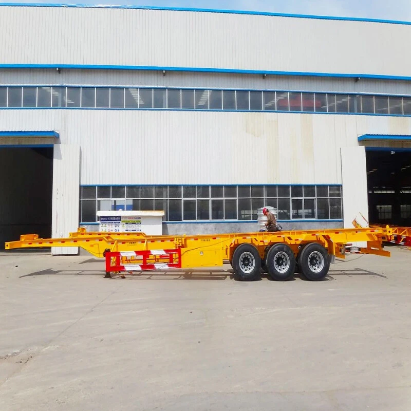 40ft Skeleton Trailer With Air Suspension