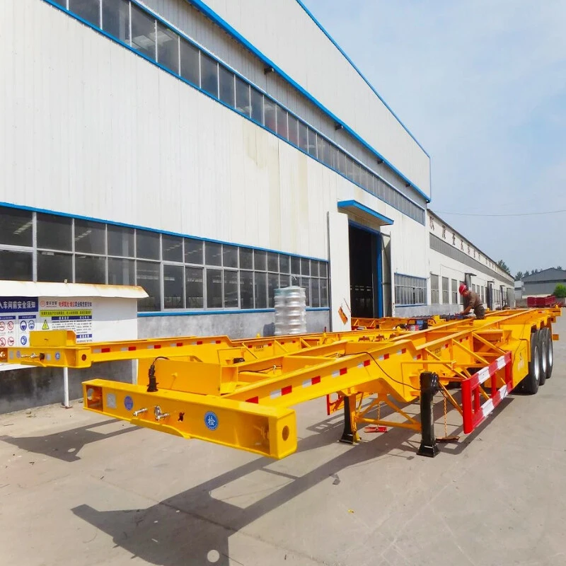 40ft Skeleton Trailer With Air Suspension
