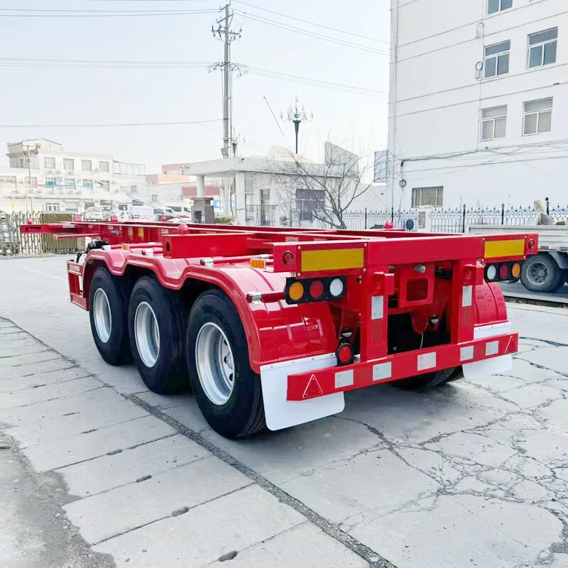 40ft Skeleton Trailer With Air Suspension