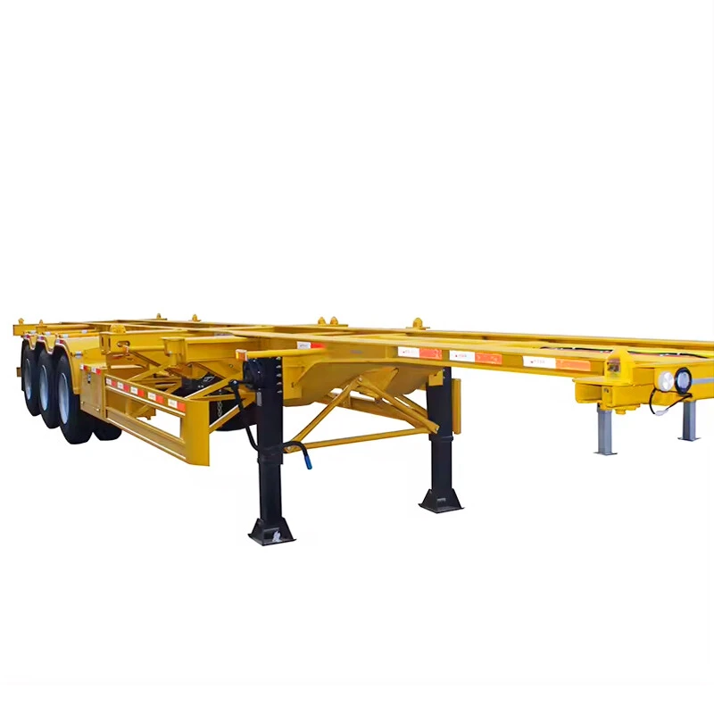 3 Axles 40 Feet Container Skeleton Semi Trailer