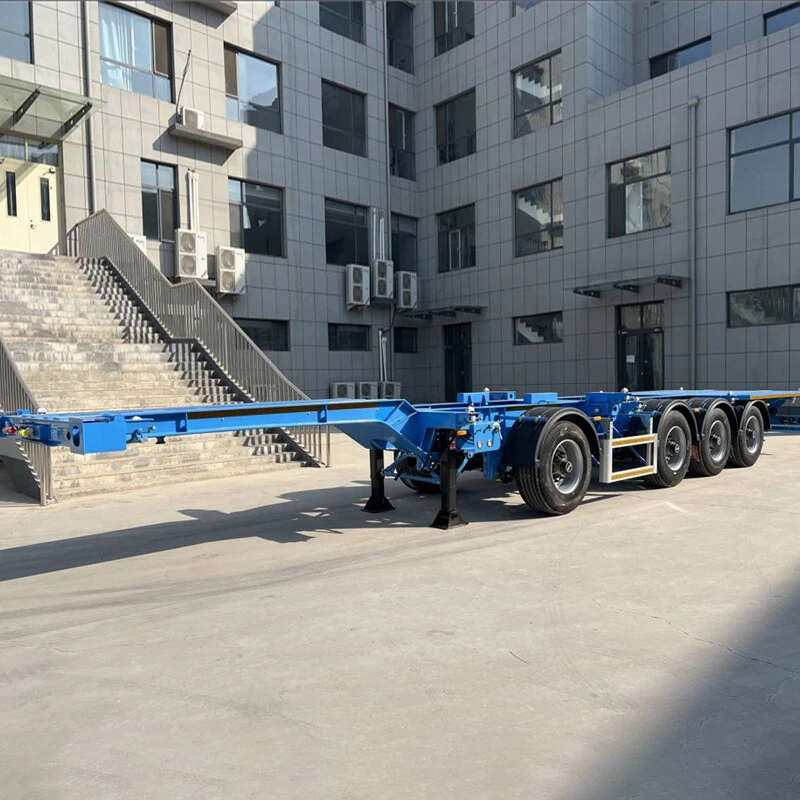 4 Axles Skeleton Trailer