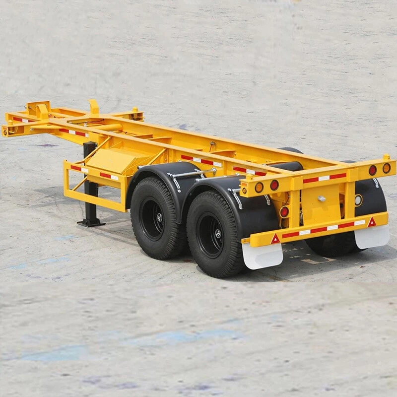 2 Axles 20Ft Skeleton Trailer