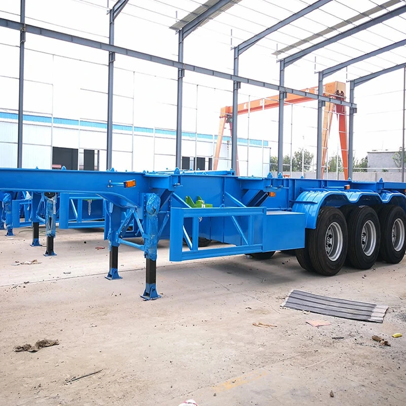 40 Feet Container Skeleton Semi Trailer