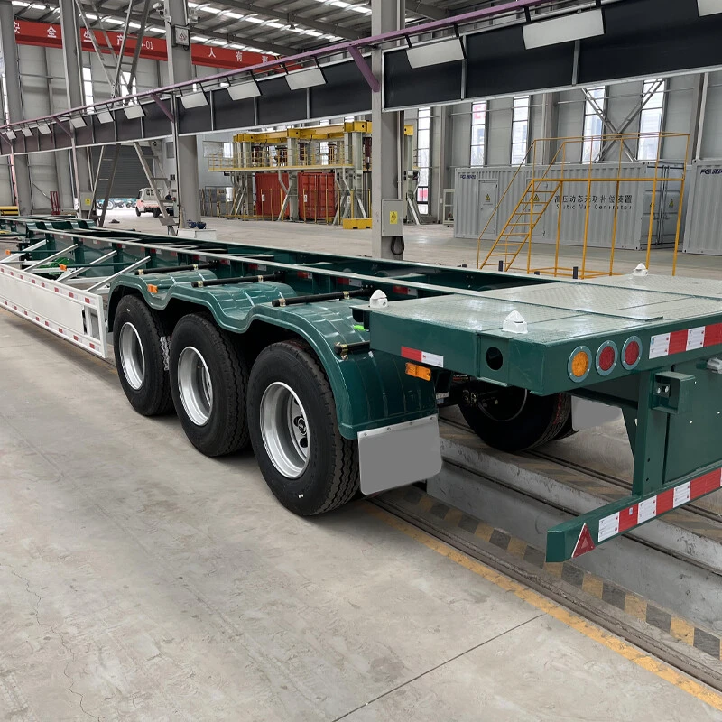 40 Feet Container Skeleton Semi Trailer