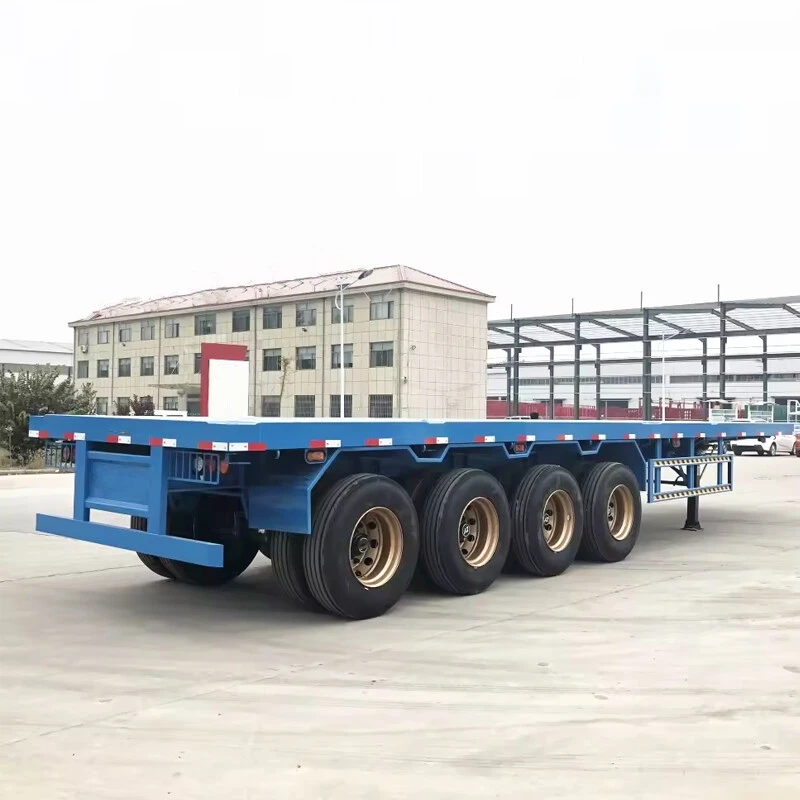 4 Axle 70 ton Flatbed Trailer