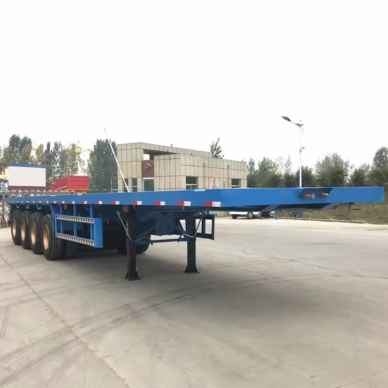4 Axle 70 ton Flatbed Trailer