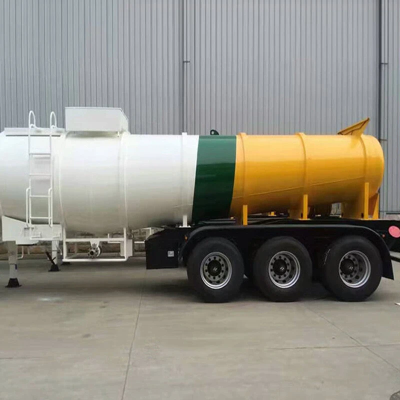 19m³ v shape 98% Sulfuric acid tanker semi-trailer