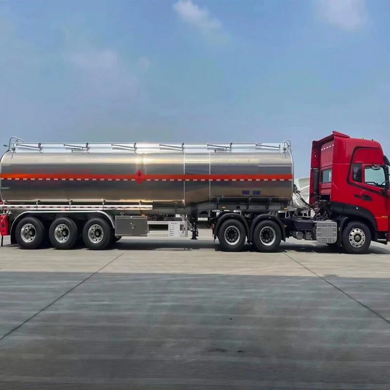 Aluminium Fuel Tanker Trailer