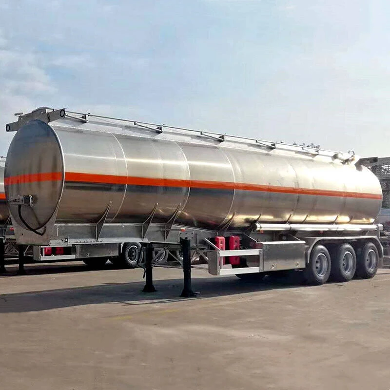 50000 Litres Stainless Steel Tanker Trailer