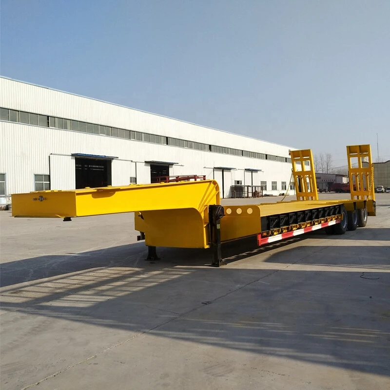 Detachable Gooseneck Lowboy Trailer