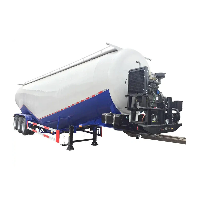 26CBM 3 Axle Bulk Powder Tanker Semi Trailer