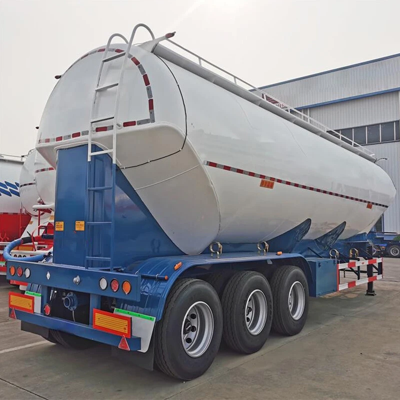 26CBM 3 Axle Bulk Powder Tanker Semi Trailer
