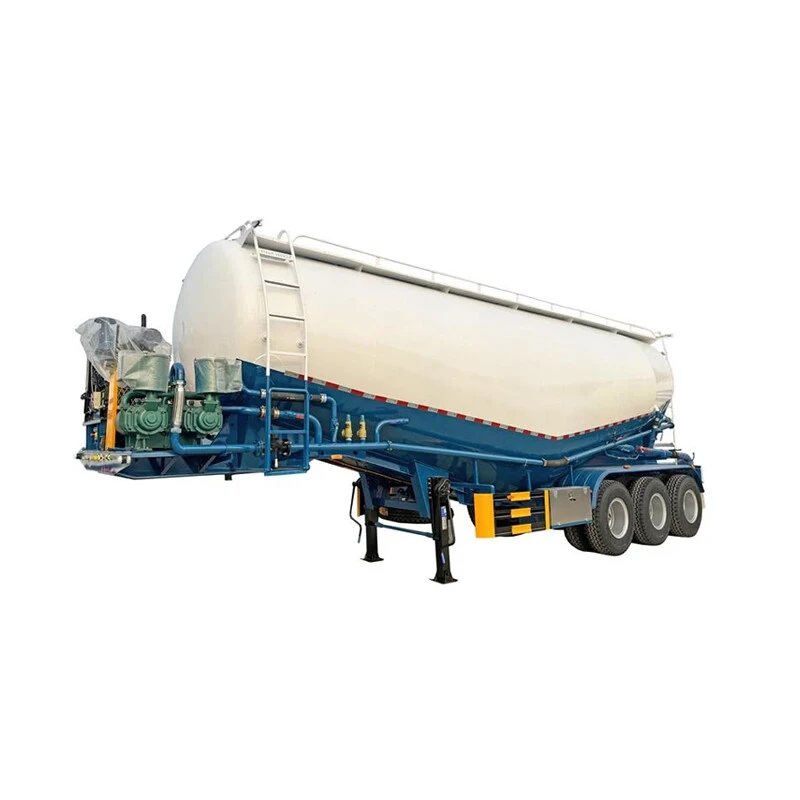 50 CBM 80 tons 3-Axle Bulk Cement Semi-trailer for sale