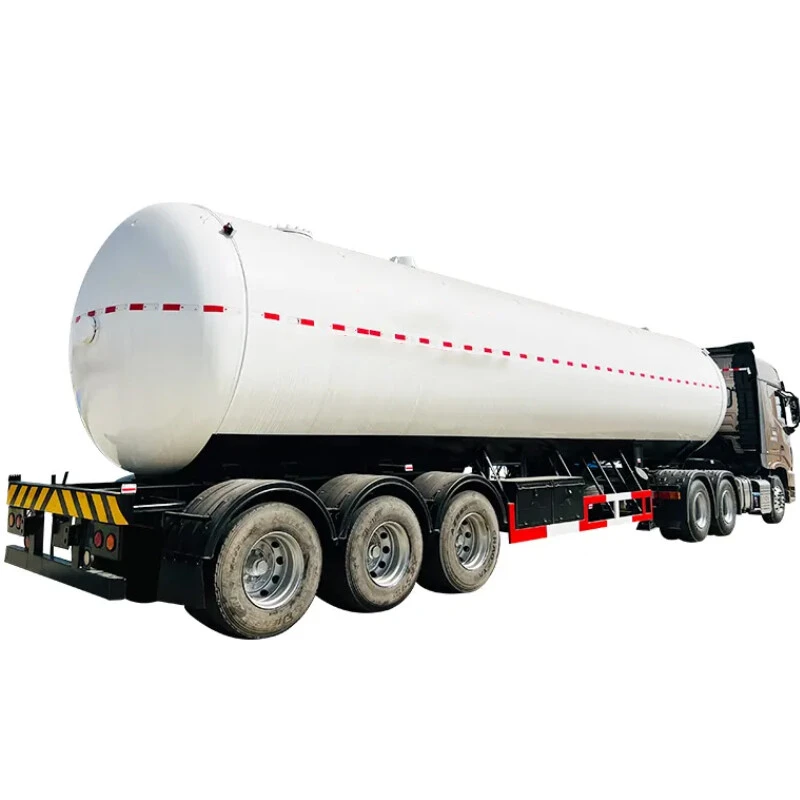 3 Axle Lpg Gas Tank Semi Trailer