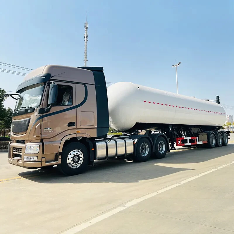 3 Axle Lpg Gas Tank Semi Trailer