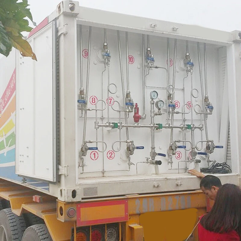 CNG 40FT Gas Cylinder Transport Special Container