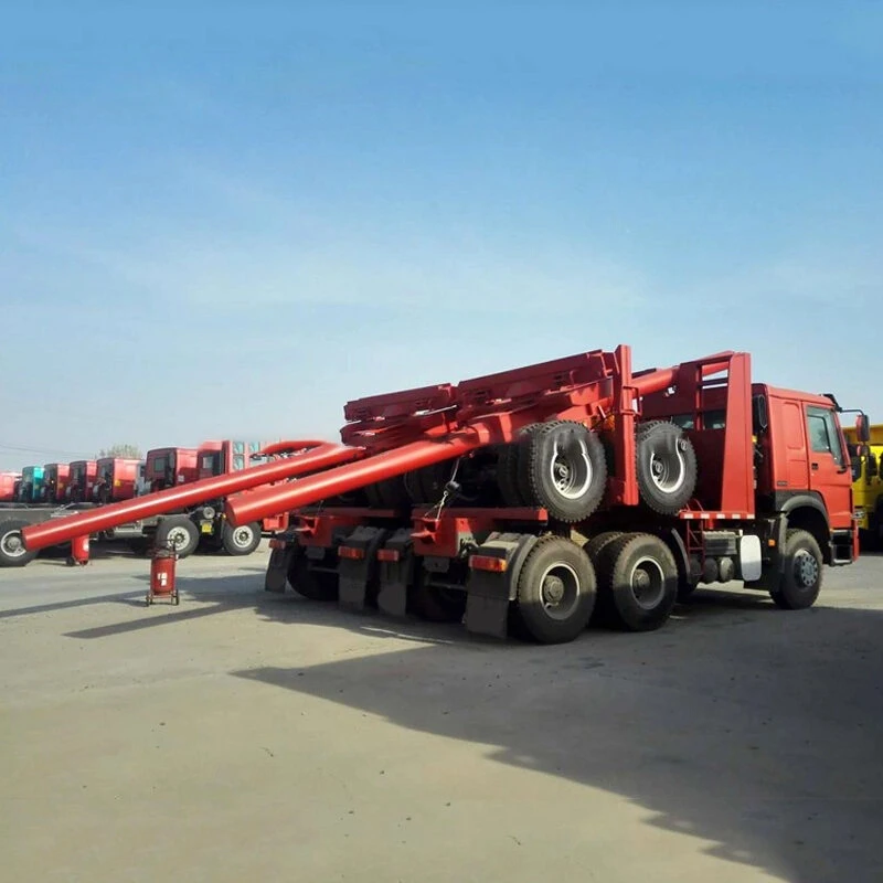 China Brand Customized Timber Transport Trailer 