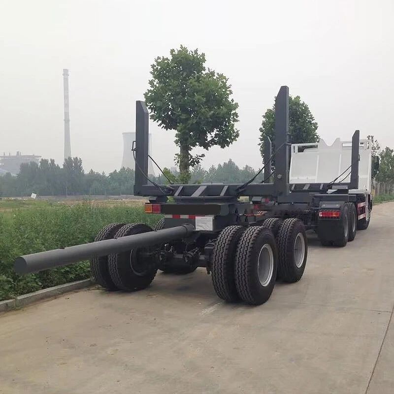 China Brand Customized Timber Transport Trailer 