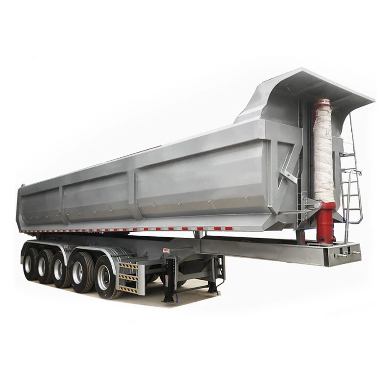 5 Axles U Shape Tipper Trailer