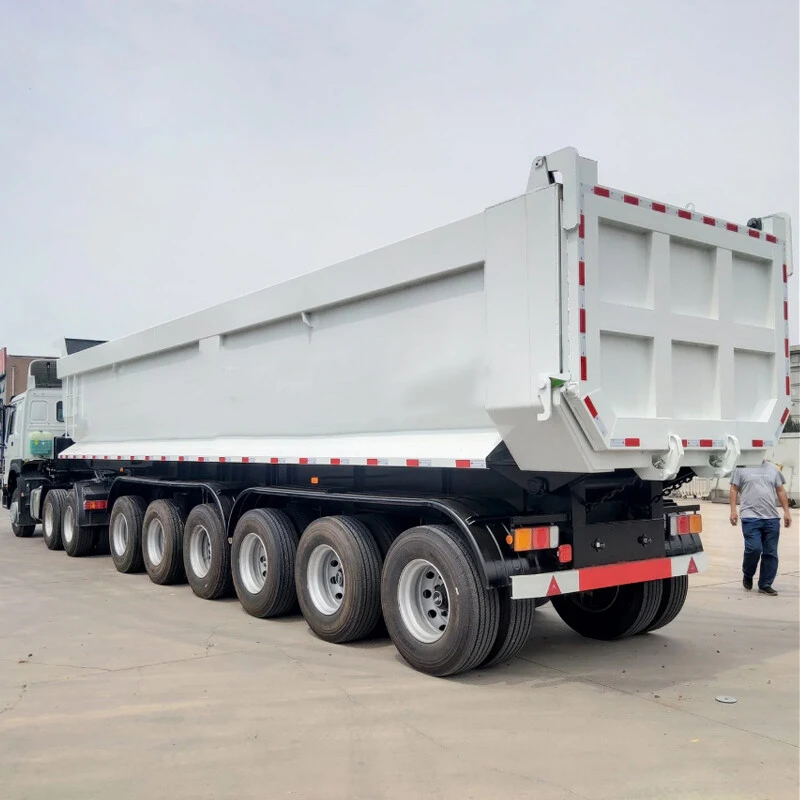 6 Axles Tipper Trailer