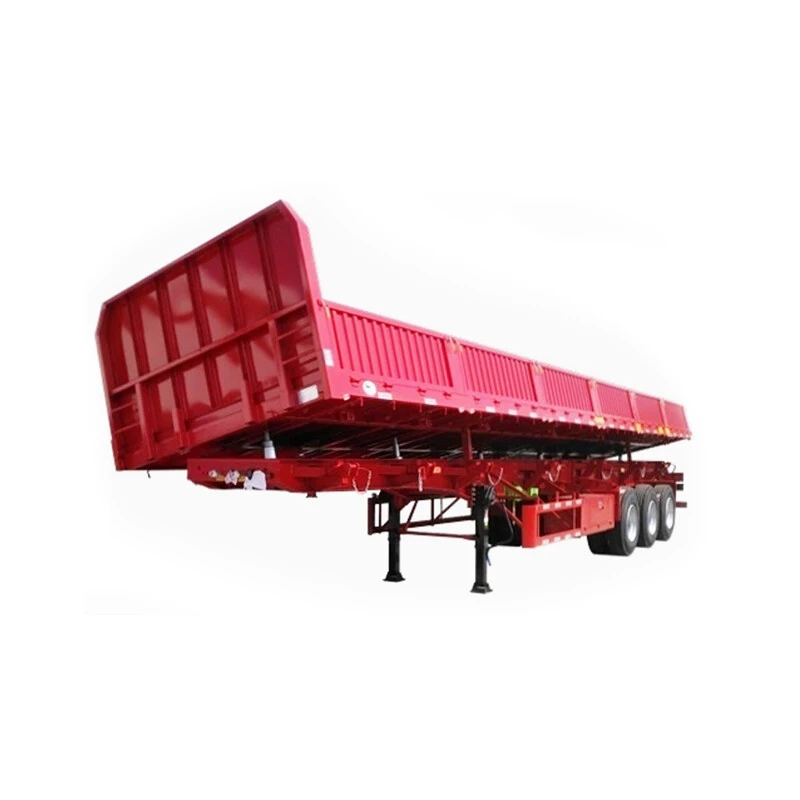 3 Axle Dropside Side Tipper Trailer