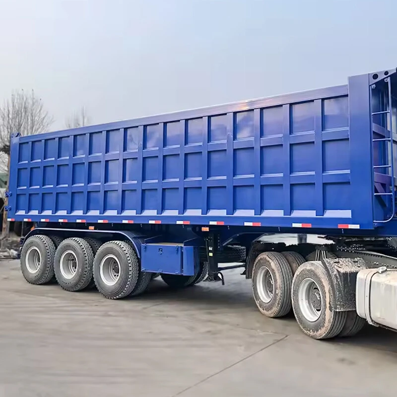 3 Axle Dropside Side Tipper Trailer