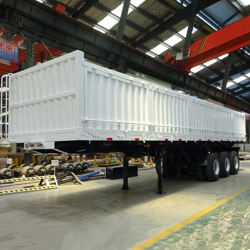 40 Ton Side Dump Semi Trailer