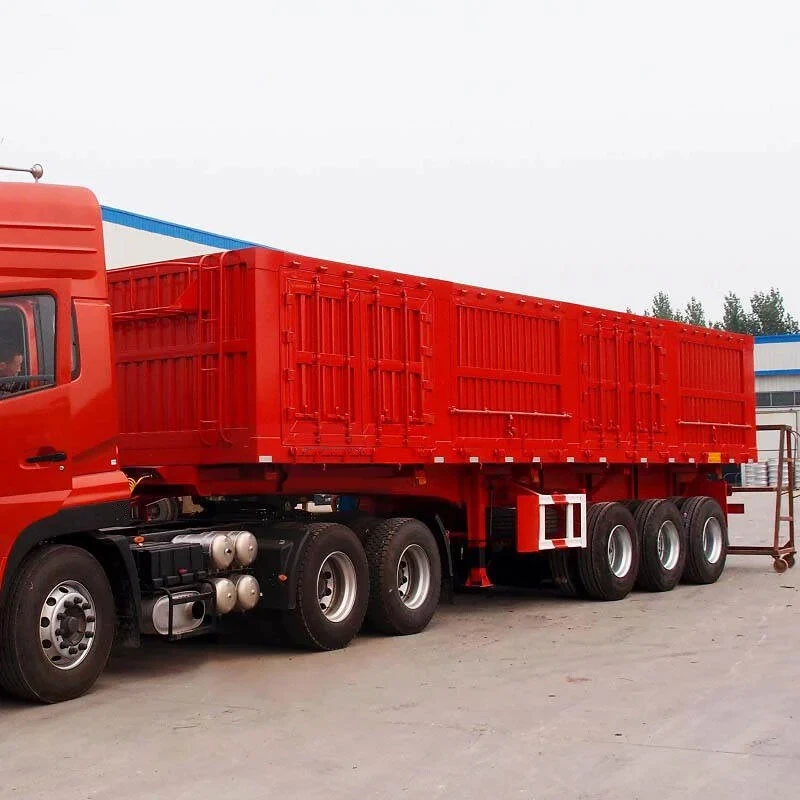 40 Ton Side Dump Semi Trailer