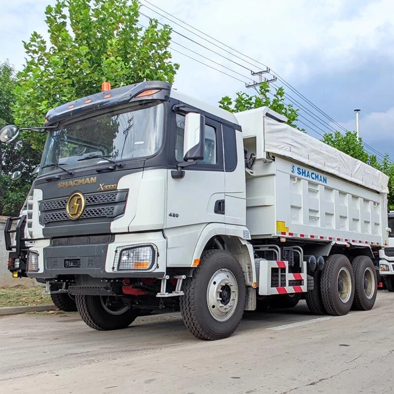Shacman X3000 8×4 Square Shape End Tipper Truck