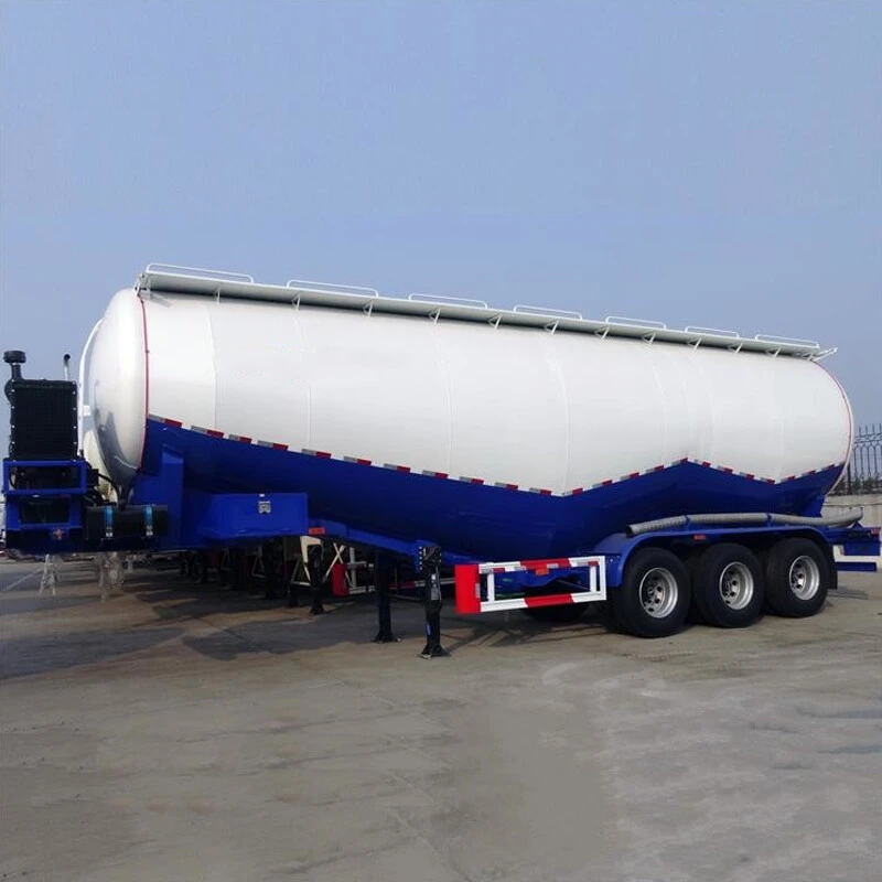 3 Axle W Shape Bulker Carrier Semi Trailer