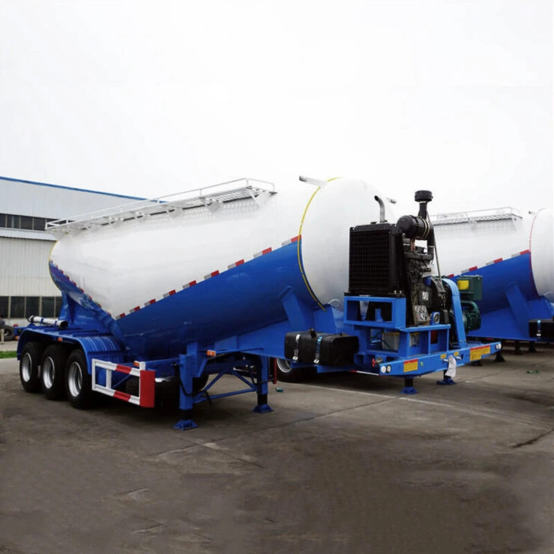 3 Axle W Shape Bulker Carrier Semi Trailer