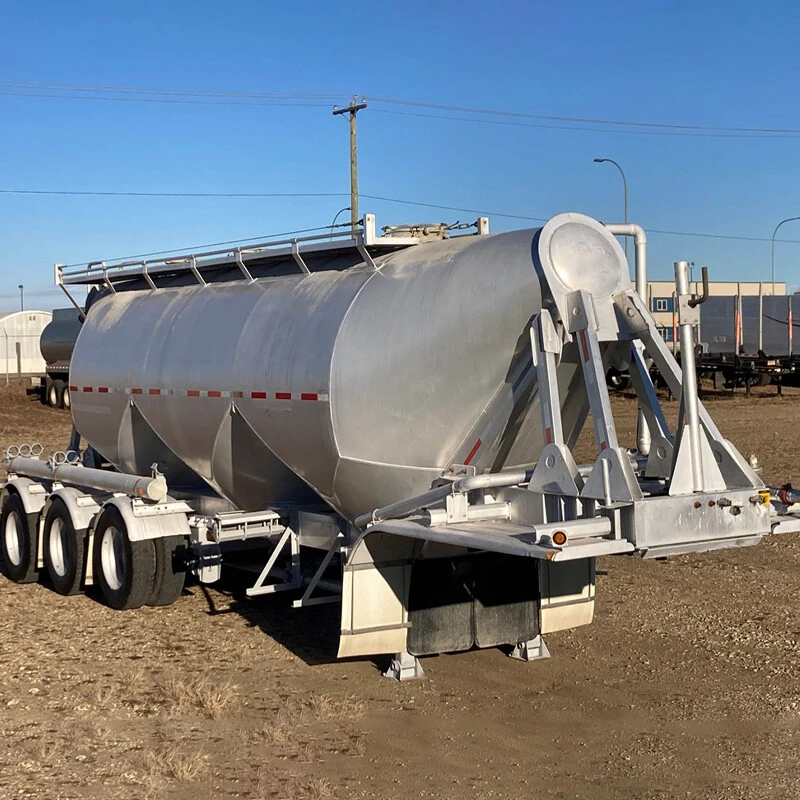 3 Axle W Shape Bulker Carrier Semi Trailer