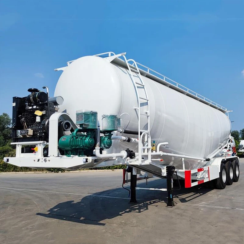  35CBM Cement Tanker Truck Trailer