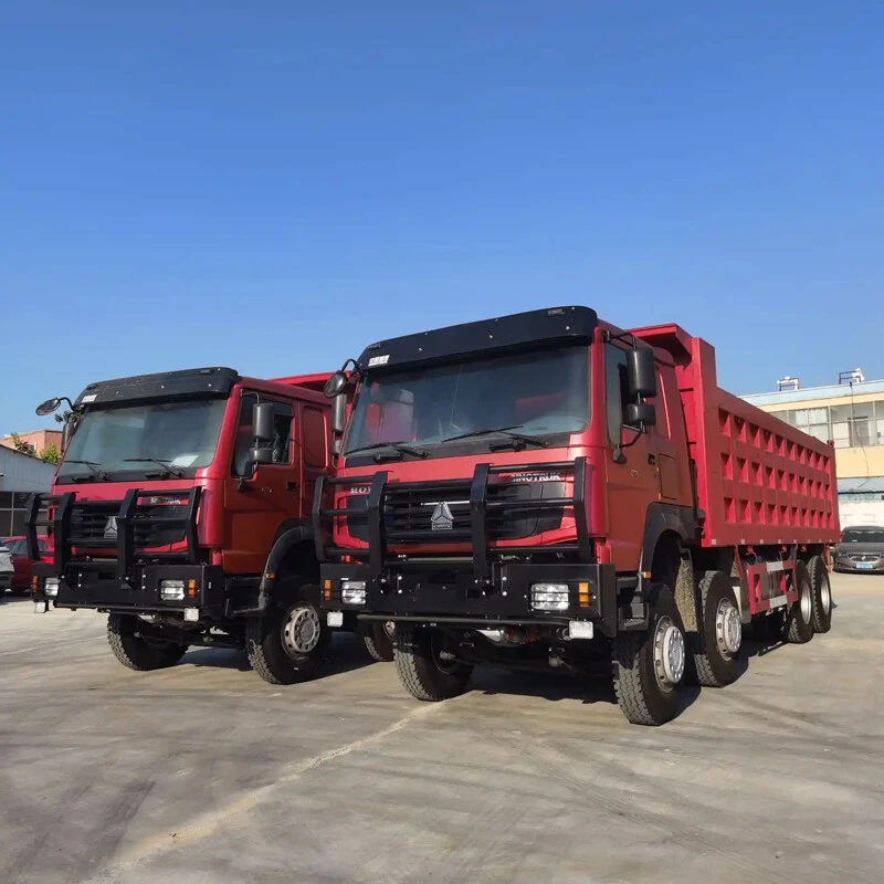 Heavy Duty 8×4 30 Cubic Howo Brand Dump Trucks