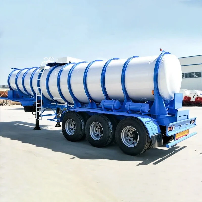 21000 Liters Sulfuric Acid Tanker Trailer