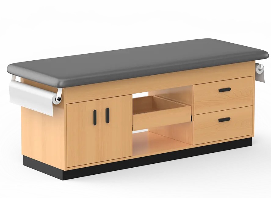Wooden Exam desk  with Storage Wooden Exam desk  with Storage