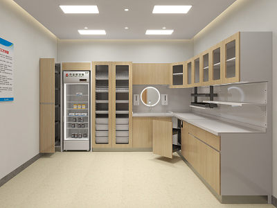 Sterile and Secure Medication Storage Cabinets