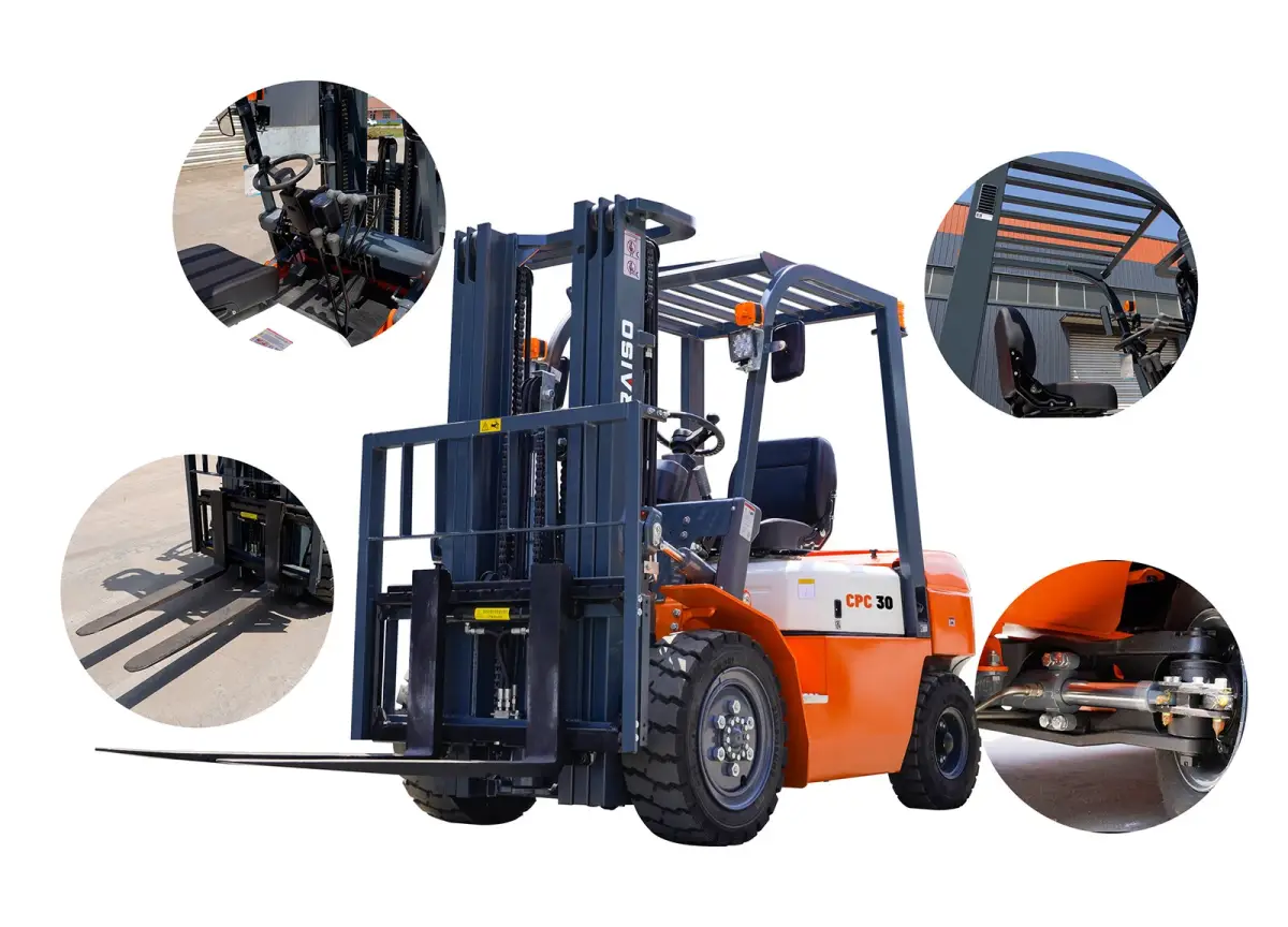 Safe operation of a forklift