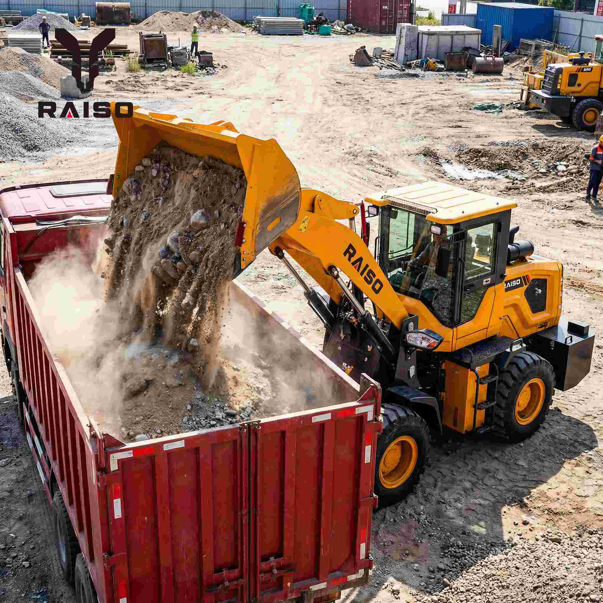 Setting the Gold Standard: Why the Raiso 3T Wheel Loader is an Industry Benchmark