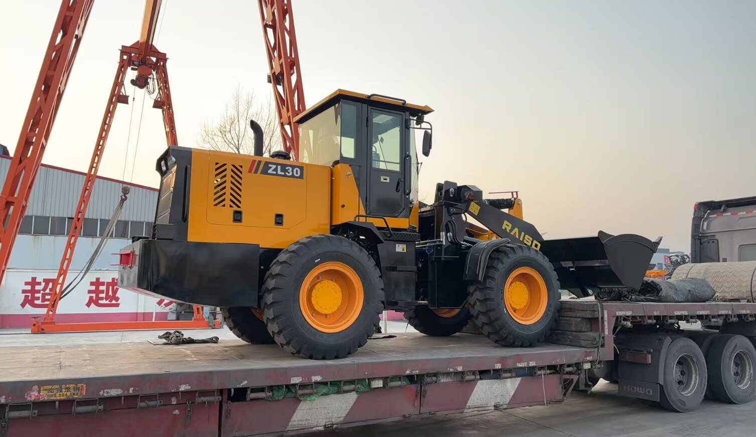 RAISO Successfully Delivers Repeat Order of ZL30 Wheel Loaders to Central Asian Customer