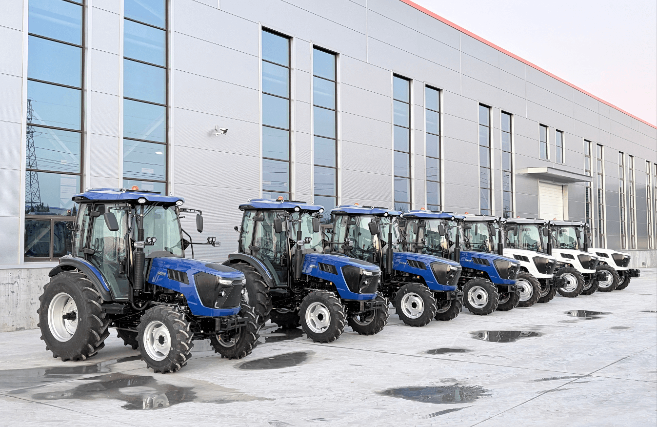 Raiso Machinery Completes Bulk Shipment of Tractors to Brasil Clients